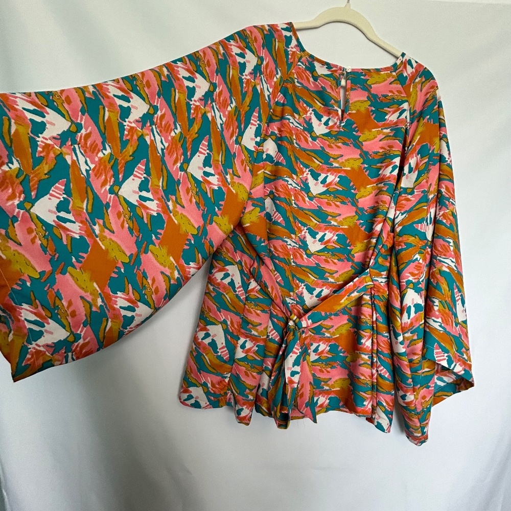 Ashley Stewart Abstract Patterned Multicolored Bl… - image 8